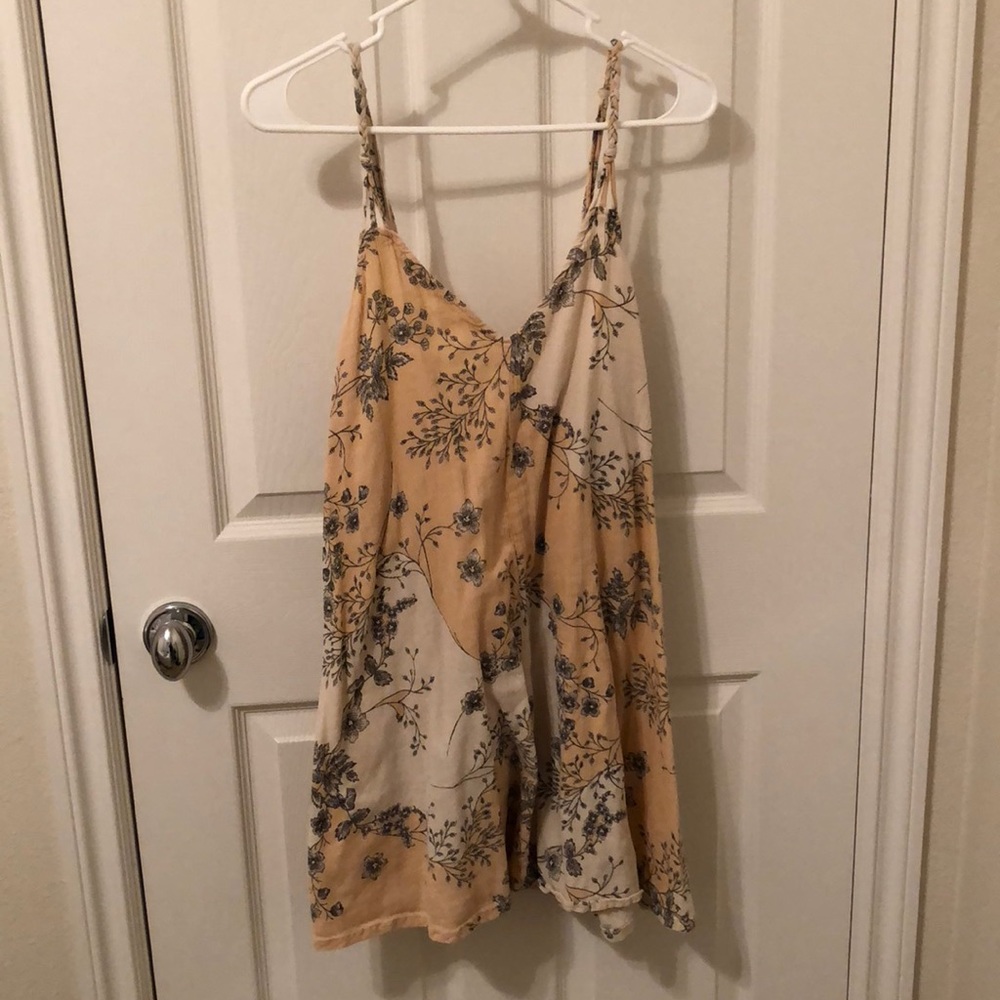 O’Neill pastel orange floral dress